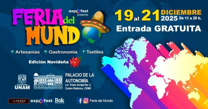 FERIA DEL MUNDO- EDICIÓN NAVIDEÑA- BANNER EVENTO