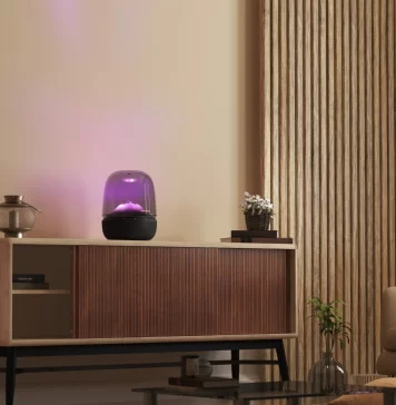 Audio para el hogar en 2026: diseño, tecnología y sonido de alto nivel LS_Harman_K_AURA Studio 5_Room_Blossom