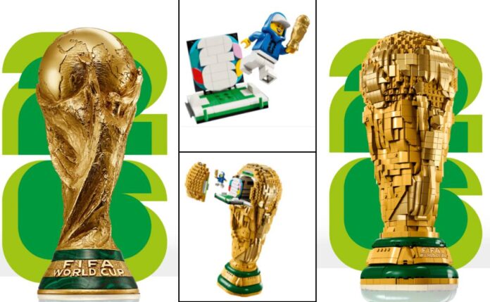 Lego sorprende con edición especial de la Copa del Mundo