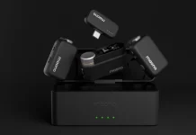 Micrófono de solapa inalámbrico para grabación de video Wave T7 AI