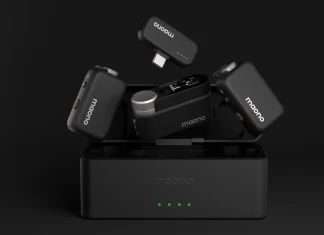 Micrófono de solapa inalámbrico para grabación de video Wave T7 AI