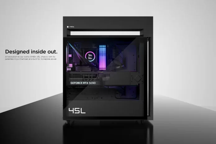 PC de escritorio para juegos OMEN MAX 45L