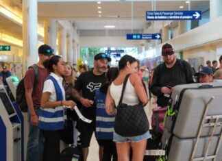 Sectur reporta 16.5 millones de turistas vía aérea a México entre enero y octubre de 2025