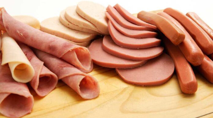 alerta consumo jamon y salchicha