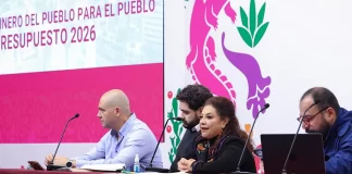Clara Brugada presenta el presupuesto 2026 para la CDMX por 314 mil millones para obras y bienestar presupuesto cdmx 2026 brugada