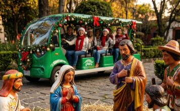 San Ángel revive la Navidad con el Tour de Nacimientos 2025 San Ángel revive la Navidad con el Tour de Nacimientos 2025
