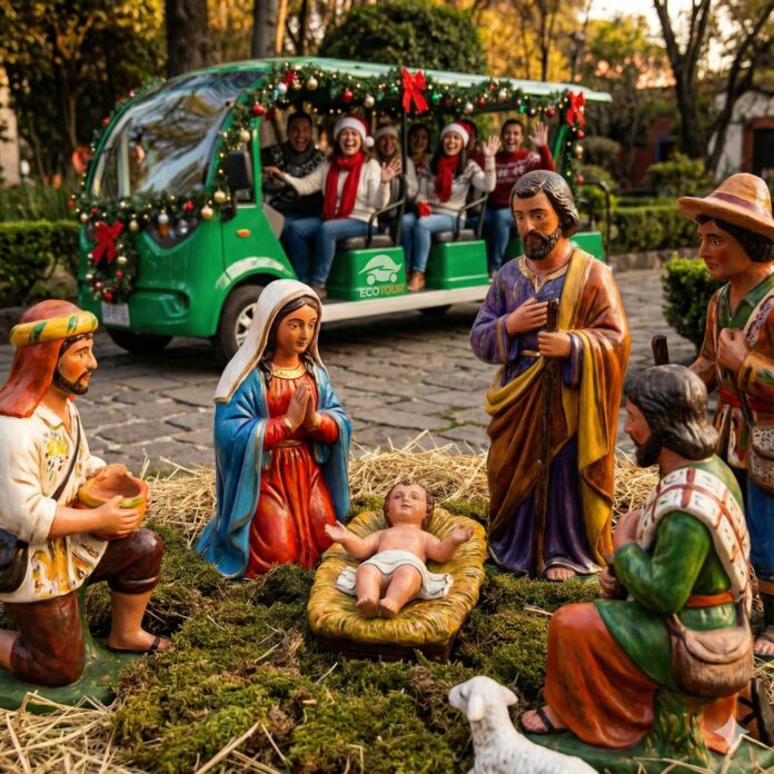 San Ángel revive la Navidad con el Tour de Nacimientos 2025
