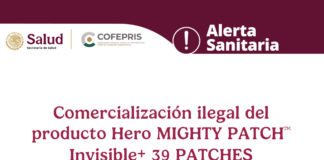 Cofepris lanza alerta por venta irregular de parches para acné en México