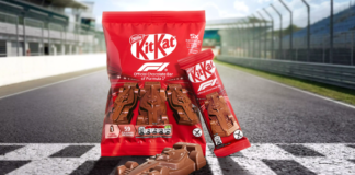 Kit Kat acelera el antojo: lanza chocolates con forma de autos de la F1