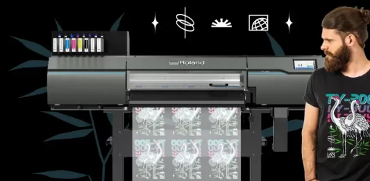 Roland DG mejora la impresora DTF TY-300 para elevar productividad textil en 2026 Roland DTF TY-300