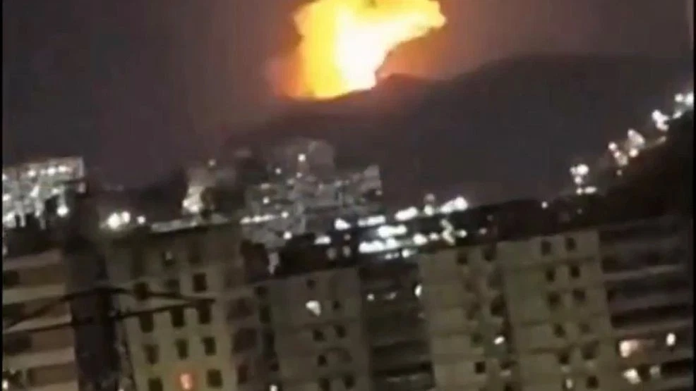 caracas bombardeo