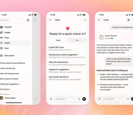 OpenAI lanza ChatGPT Health: así es la nueva plataforma enfocada en bienestar y salud