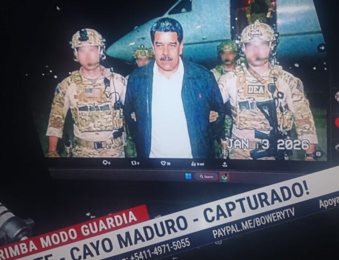 maduro capturado