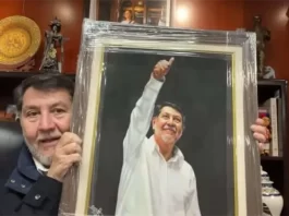 Retrato de Noroña: autor y costo bajo la lupa pública retrato noroña senado