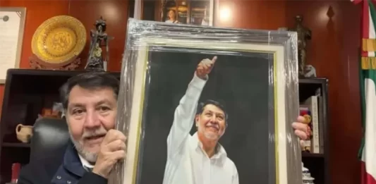 Retrato de Noroña: autor y costo bajo la lupa pública retrato noroña senado