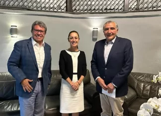 Monreal y Sheinbaum acuerdan reunión por reforma electoral sheinbaum y adan augusto reunion