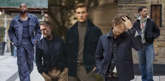 Azul marino y café: la dupla elegante de la temporada 2026 Azul marino y cafe moda 2026