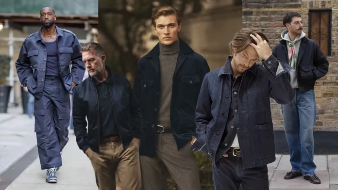 Azul marino y cafe moda 2026