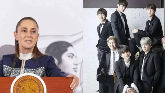 Corea del Sur responde a Sheinbaum sobre posibles nuevos conciertos de BTS en México