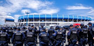 Despliegan 6 anillos de seguridad para el México vs Islandia en La Corregidora Despliegan 6 anillos de seguridad para el México vs Islandia en La Corregidora