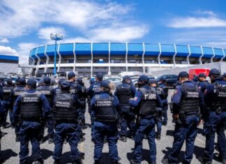 Despliegan 6 anillos de seguridad para el México vs Islandia en La Corregidora Despliegan 6 anillos de seguridad para el México vs Islandia en La Corregidora