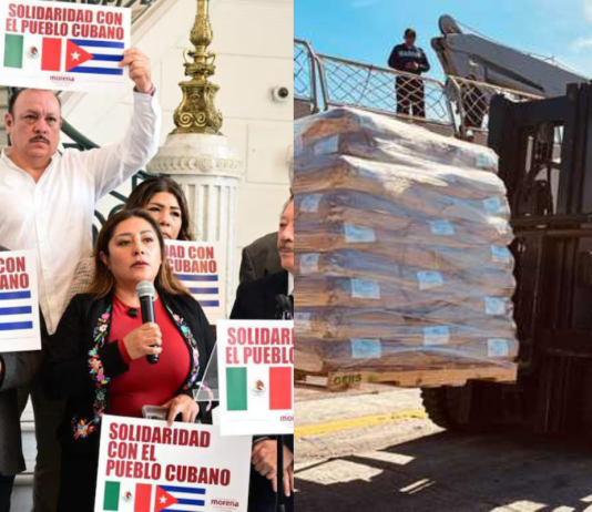 Morena lanza colecta para enviar ayuda humanitaria a Cuba Morena lanza colecta para enviar ayuda humanitaria a Cuba
