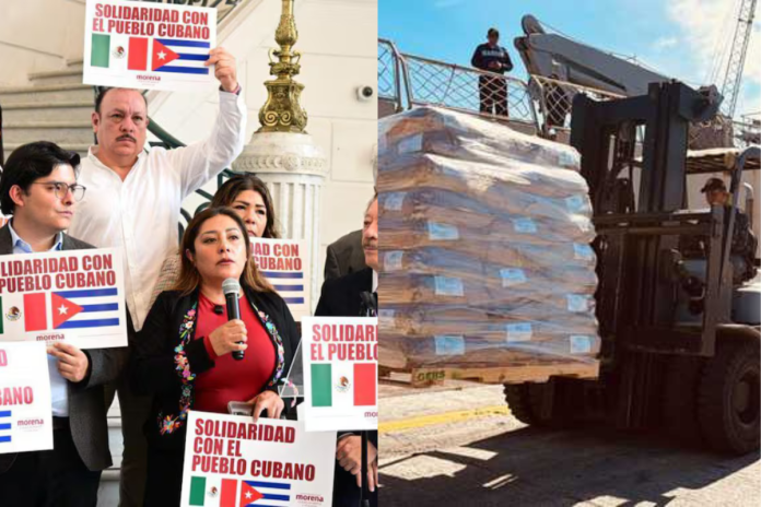 Morena lanza colecta para enviar ayuda humanitaria a Cuba