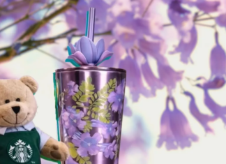 Starbucks pinta de morado la temporada con su vaso Jacarandas edición limitada