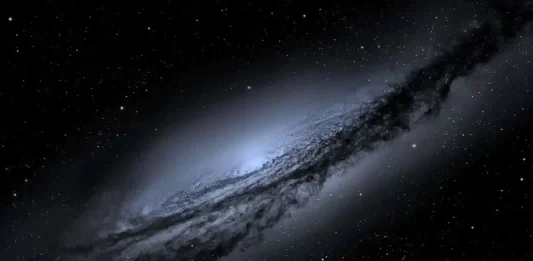 Astrónomos detectan galaxia casi invisible con 99% de materia oscura galaxia invisible 2026