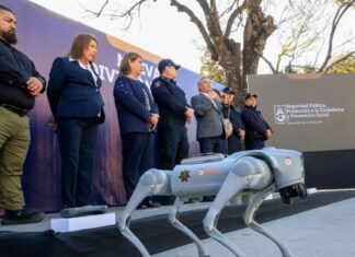 Perros robot vigilarán el Estadio Monterrey en el Mundial 2026