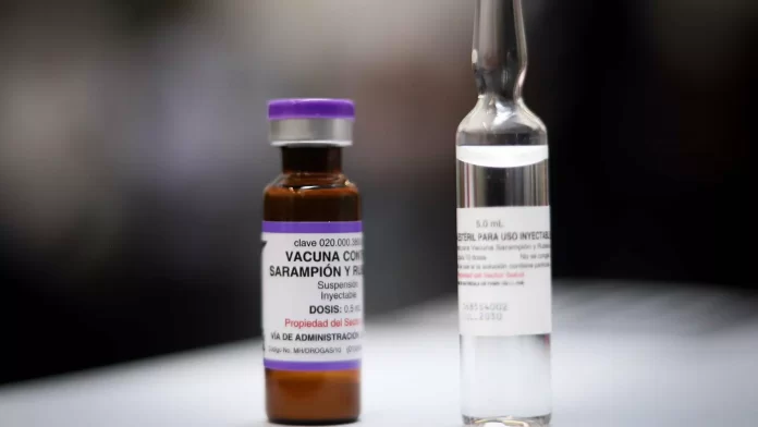 vacuna sarampion mexico