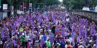 Miles de mujeres marchan en México durante el 8M para exigir justicia y seguridad 8M cdmx 2026