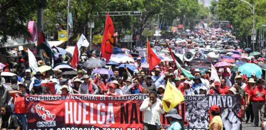 CNTE anuncia paro y marchas en la Ciudad de México CNTE anuncia paro y marchas en la Ciudad de México
