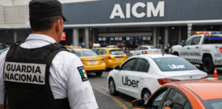 AICM refuerza bloqueo contra Uber y Didi: habrá operativos de la Guardia Nacional