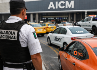 AICM refuerza bloqueo contra Uber y Didi: habrá operativos de la Guardia Nacional
