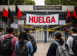 Huelga en Colegio de Bachilleres deja planteles cerrados en CDMX y Edomex