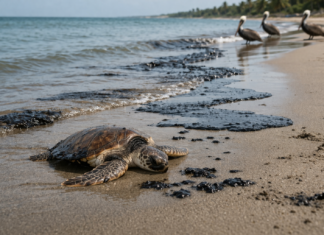 Alerta en Veracruz: aumenta la muerte de fauna marina por derrame de hidrocarburo