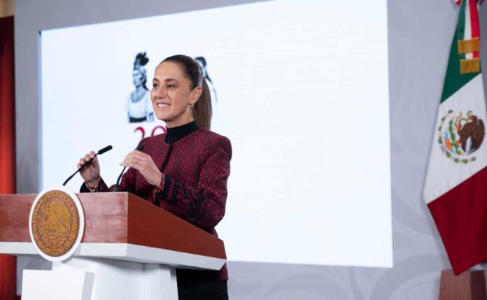 Claudia Sheinbaum reclama ausencia de Cristiano Ronaldo en Estadio Banorte