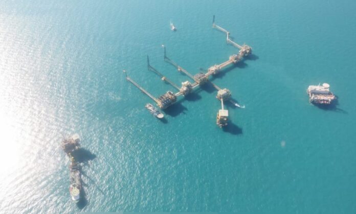 La Marina realiza patrullaje para buscar indicios de contaminación por hidrocarburo en el Golfo de México