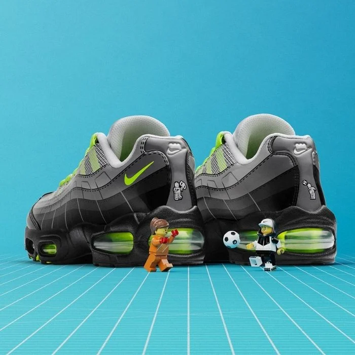 Nike y LEGO anunciaron el lanzamiento de la colección Nike Air Max 95 x LEGO