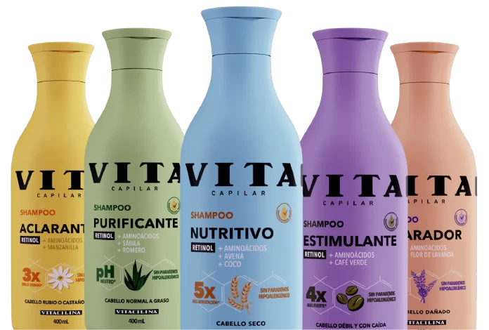 Shampoos de Vitacilina para qué sirve cada uno