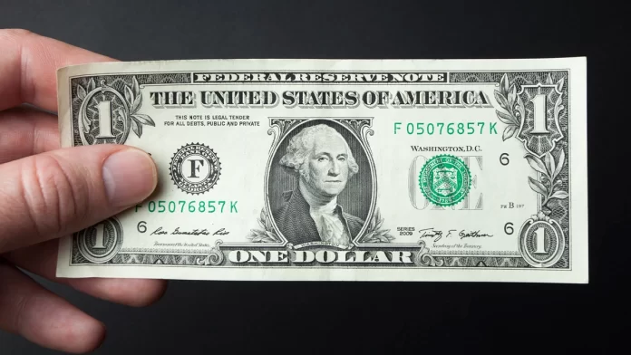 billete de un dolar