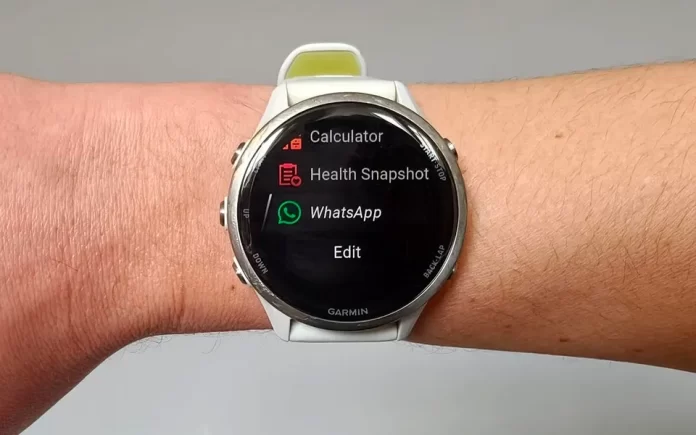 garmin whatsapp
