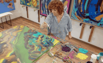 Exposición de Pilar Mainou en CDMX: arte abstracto que explora emoción y color noticias Pilar Mainou