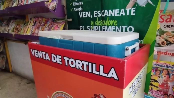 venta tortillas hielera