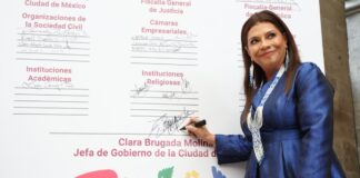 Aprobación a Clara Brugada en CDMX va en descenso al 61% de la población