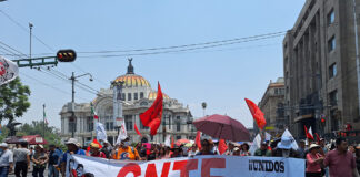 CNTE convoca marchas en mayo: rutas, fechas, demandas y posible escalada a huelga nacional