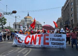 CNTE convoca marchas en mayo: rutas, fechas, demandas y posible escalada a huelga nacional