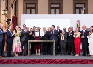 Gobierno de Sheinbaum anuncia acuerdo con industria siderúrgica Gobierno de Sheinbaum anuncia acuerdo con industria siderúrgica