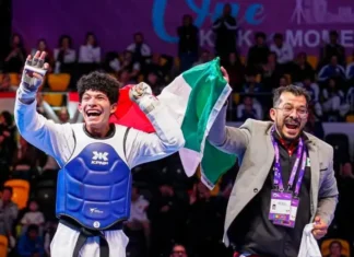 Guillermo Cortés es campeón mundial juvenil de taekwondo Guillermo Cortés es campeón mundial juvenil de taekwondo